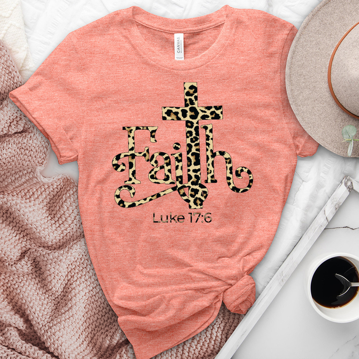 Faith Leopard Tee