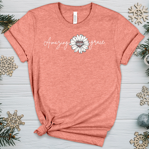 Amazing Grace V5 Heathered Tee