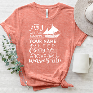 Call Upon Your Name Heathered Tee