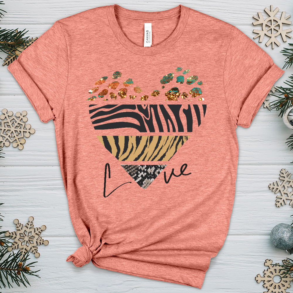 Love Is Wild 2 Heathered Tee
