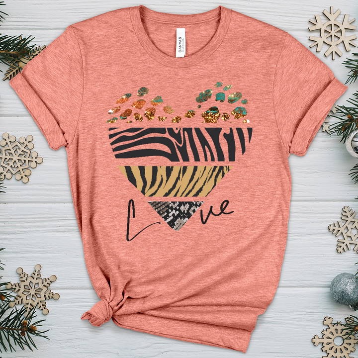 Love Is Wild 2 Heathered Tee