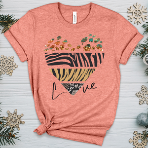 Love Is Wild 2 Heathered Tee