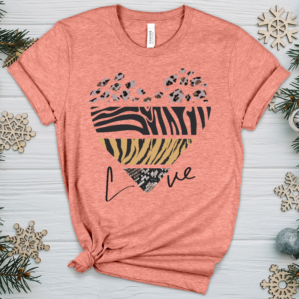 Love Is Wild 1 Heathered Tee