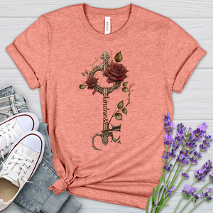 Kindness is Key Heart Heathered Tee