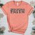 Faith Leopard P1 Heathered Tee