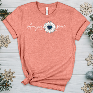 Amazing Grace V8 Heathered Tee