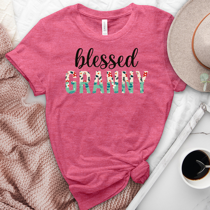 Blessed Granny Heathered Tee