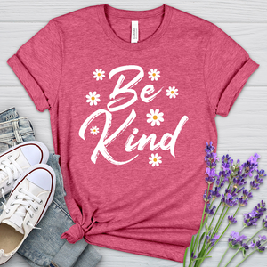 Be Kind Retro Heathered Tee