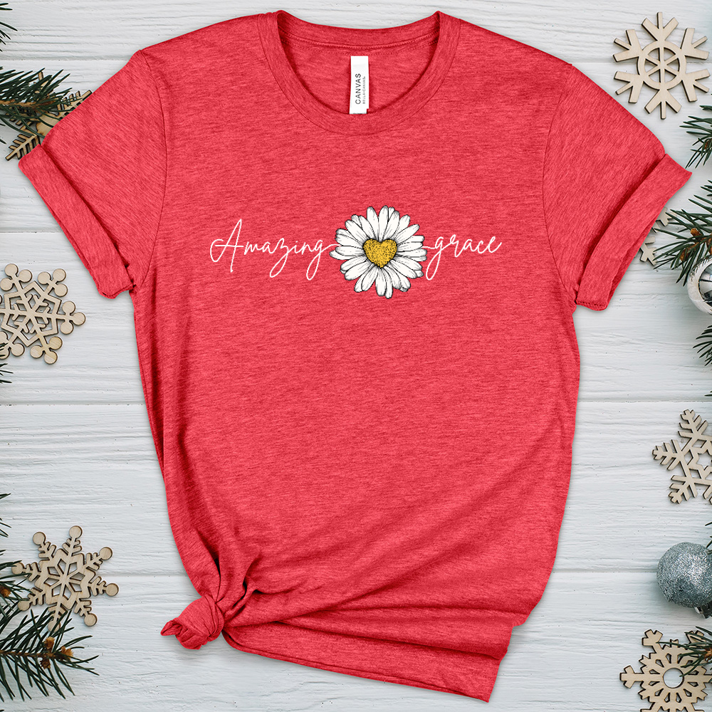 Amazing Grace Heathered Tee