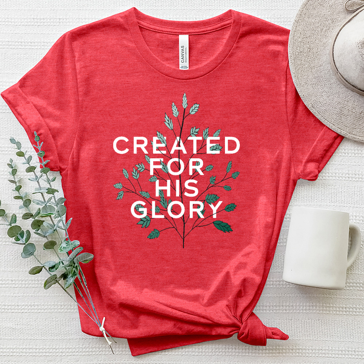 Created For His Glory Heathered Tee