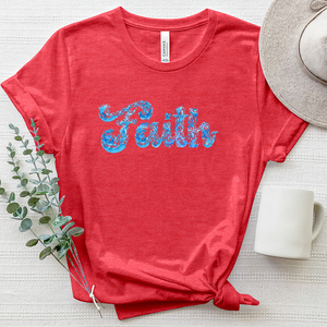 Faith Splash Heathered Tee