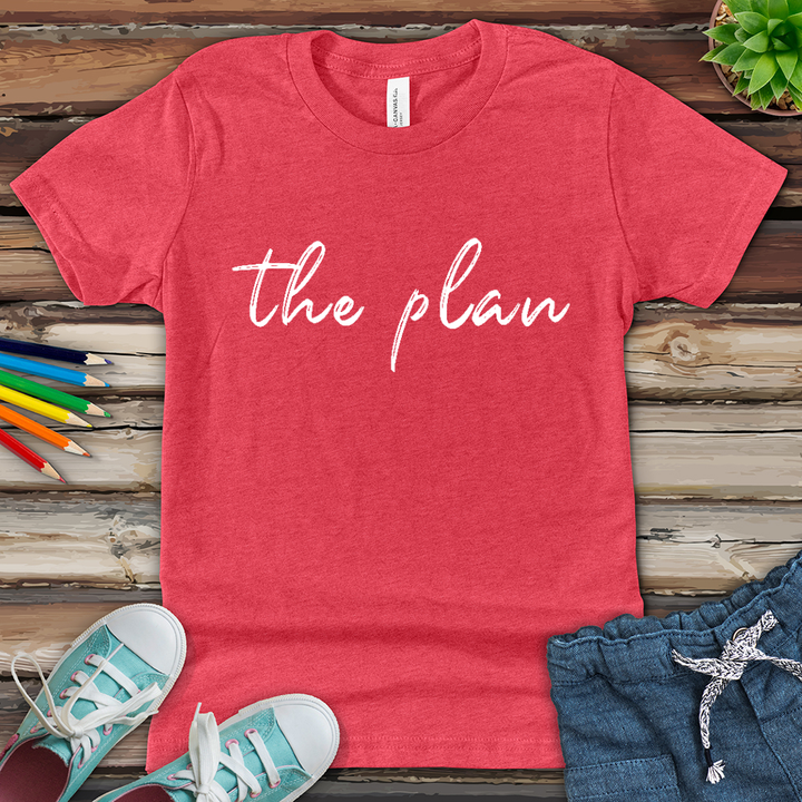 The Plan Youth Heathered Tee