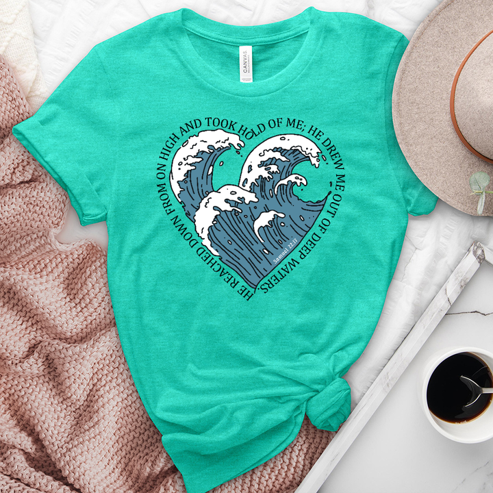 From the Deep Waters Heathered Tee