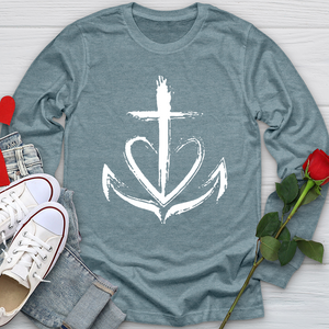 Faith is the Anchor Long Sleeve Tee