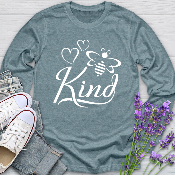 Bee Kind Long Sleeve Tee