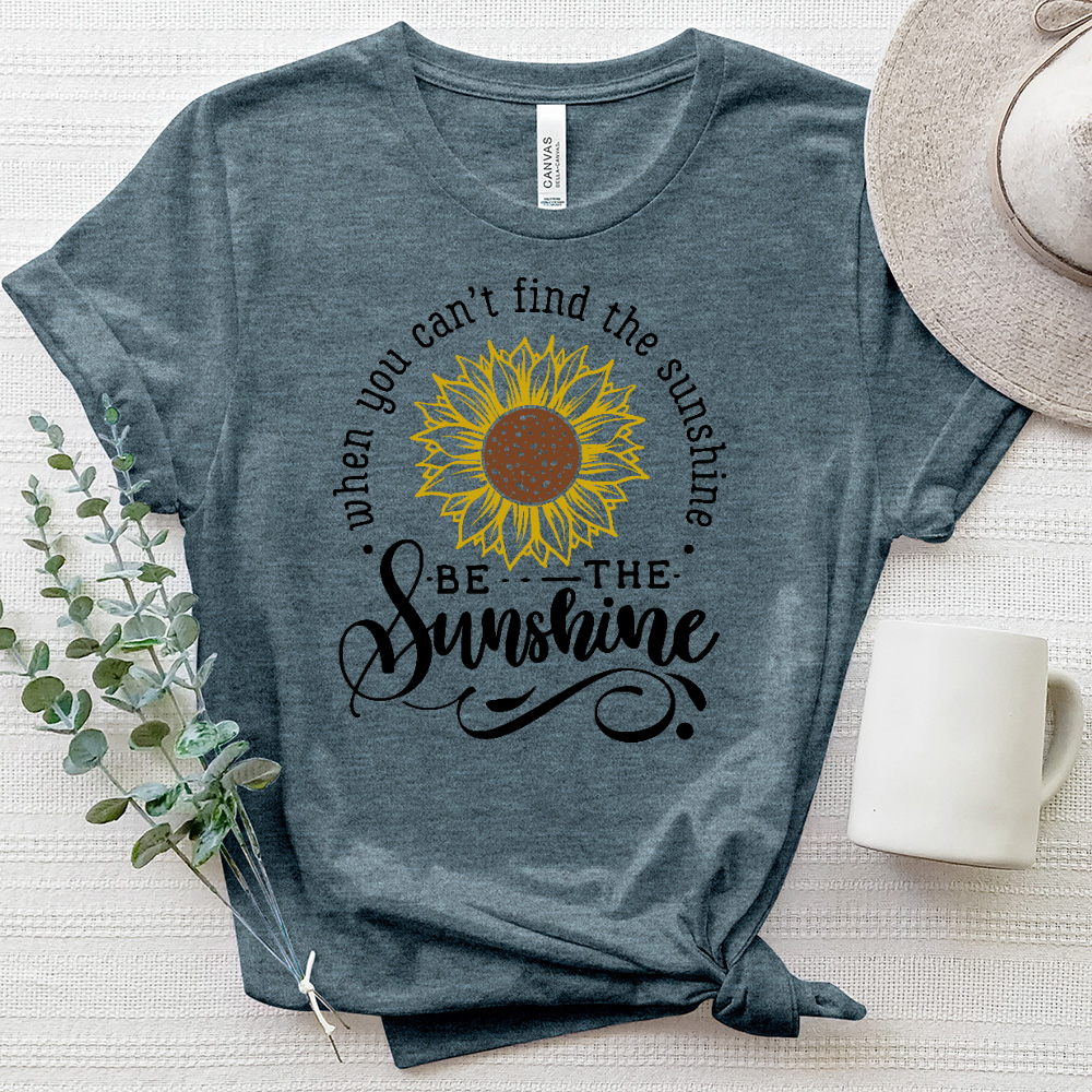 Be The Sunshine Heathered Tee