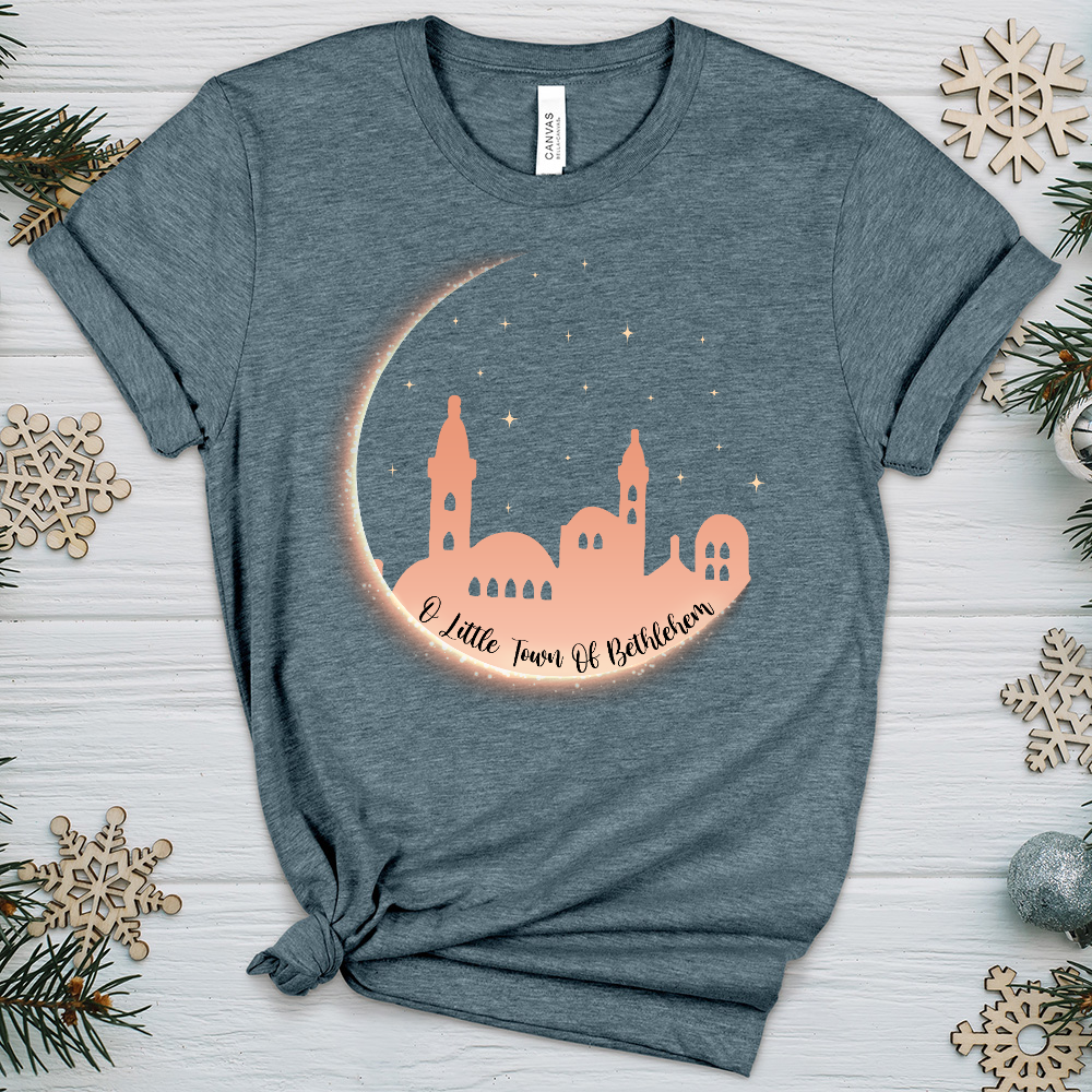 O Little Town Of Bethlehem Heathered Tee