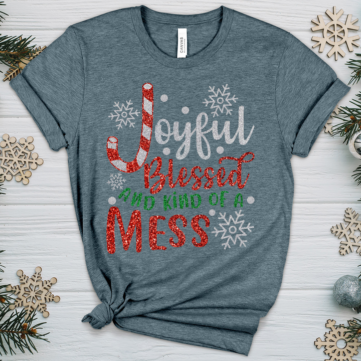 Kind Of A Mess Heathered Tee