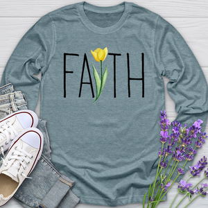 Faith Tulip Long Sleeve Tee