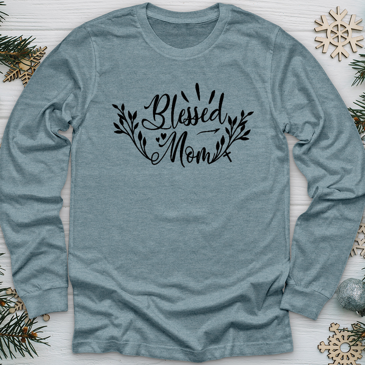 Blessed Mom Long Sleeve Tee