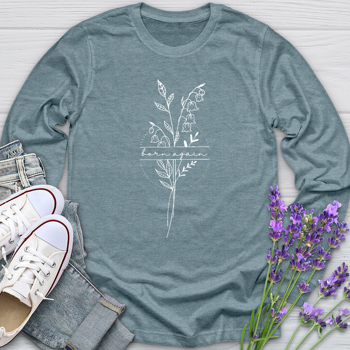 Born Again Flower Long Sleeve Tee