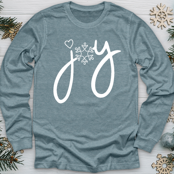 Joy Snowflake 01 Long Sleeve Tee