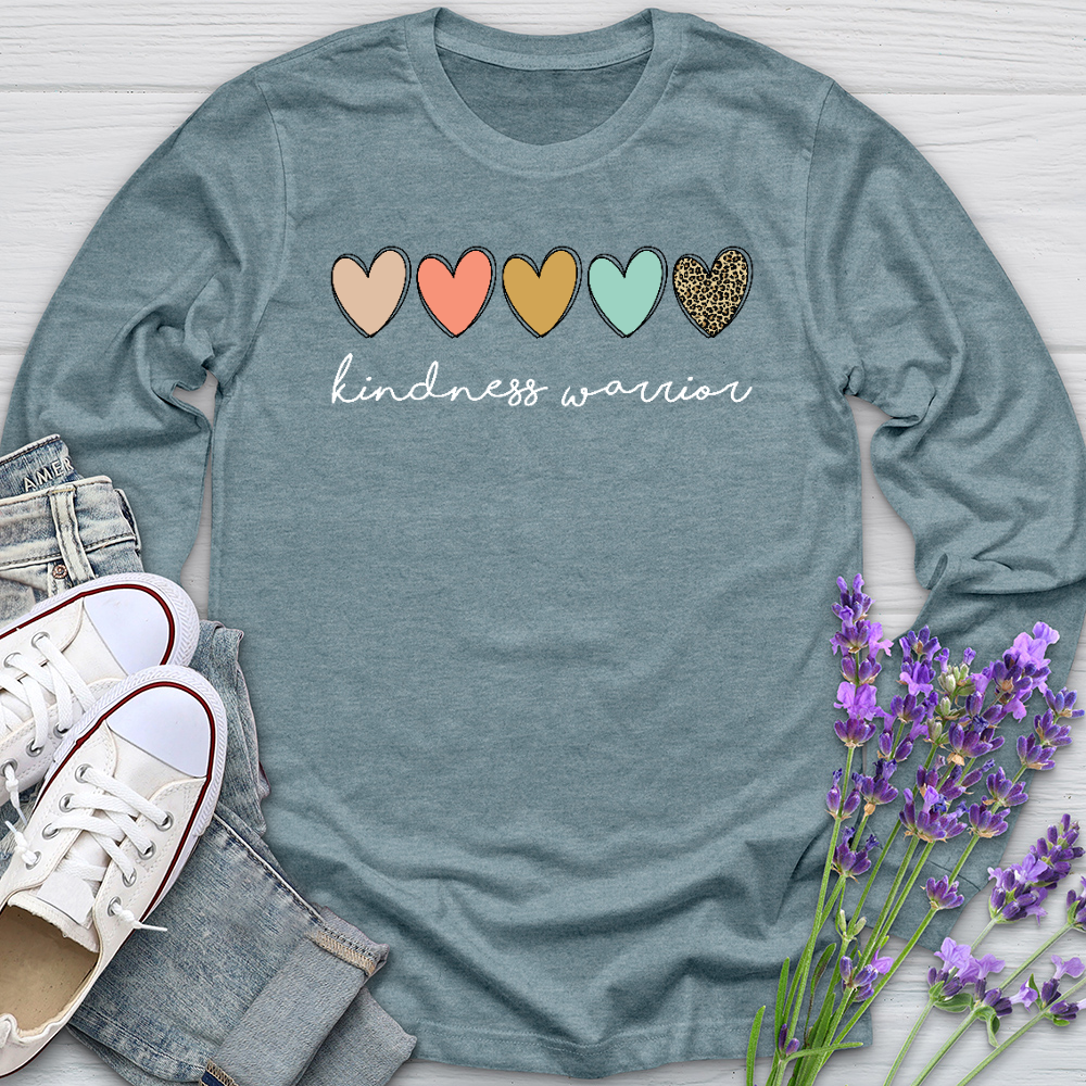 Kindness Warrior Long Sleeve Tee