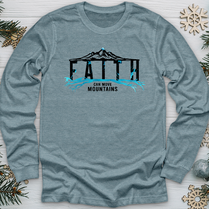 Faith Mountains Long Sleeve Tee