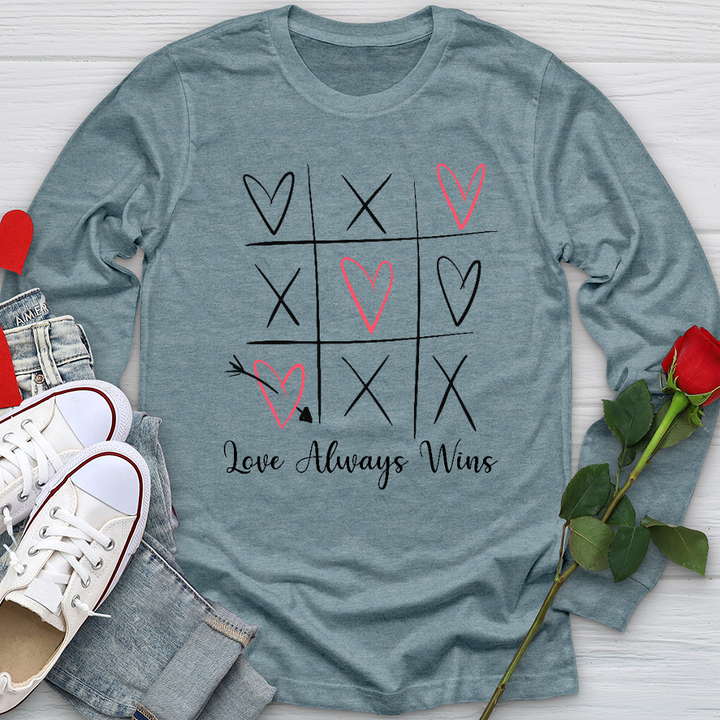 Love Always Wins Sketch Long Sleeve Tee