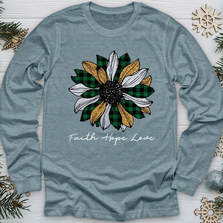 Faith, Hope, Love Long Sleeve Tee