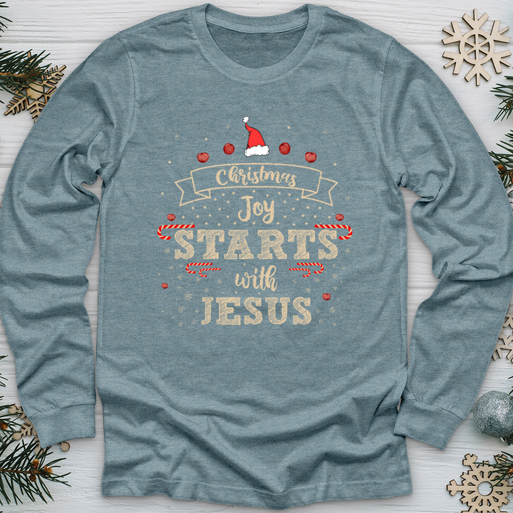 Christmas Joy Long Sleeve Tee