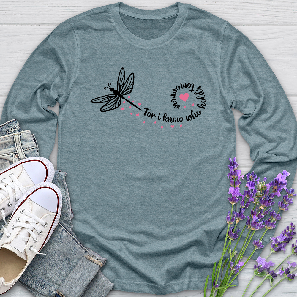 For I Know Dragonfly Long Sleeve Tee