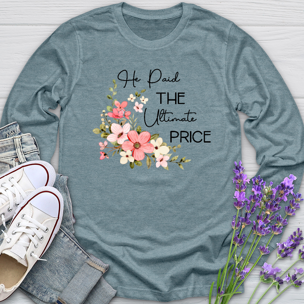 He Paid The Price Long Sleeve Tee