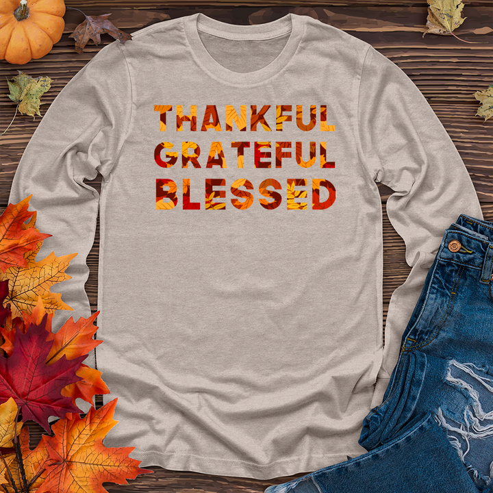 TGB Fall Pattern Long Sleeve Tee