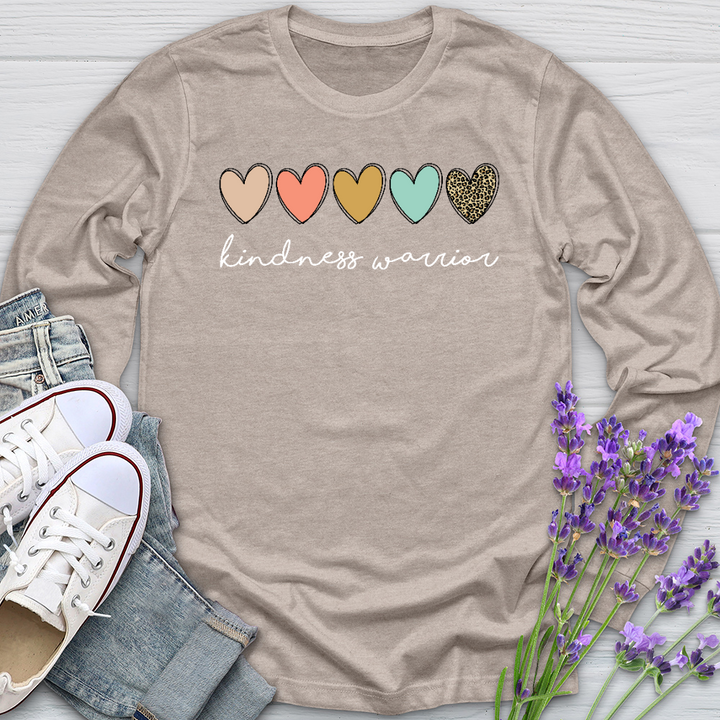 Kindness Warrior Long Sleeve Tee