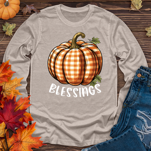 Pumpkin Blessings Long Sleeve Tee