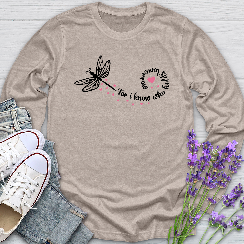 For I Know Dragonfly Long Sleeve Tee