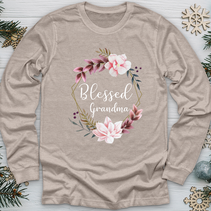 Blessed Grandma Long Sleeve Tee