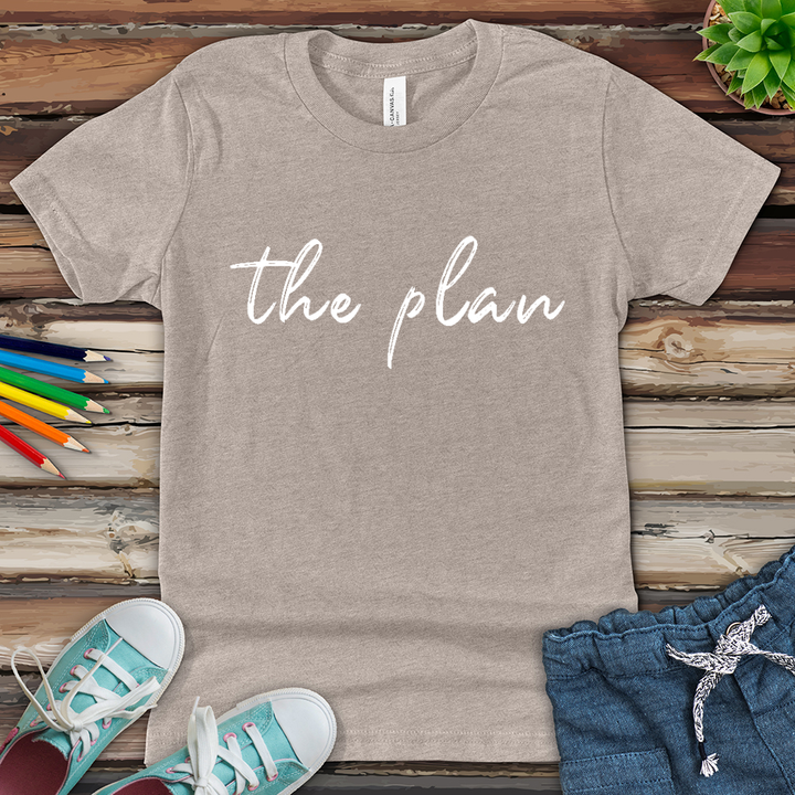 The Plan Youth Heathered Tee