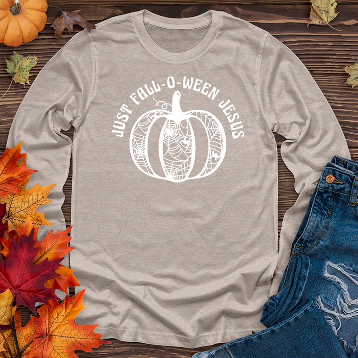 Fall-o-ween Jesus Long Sleeve Tee