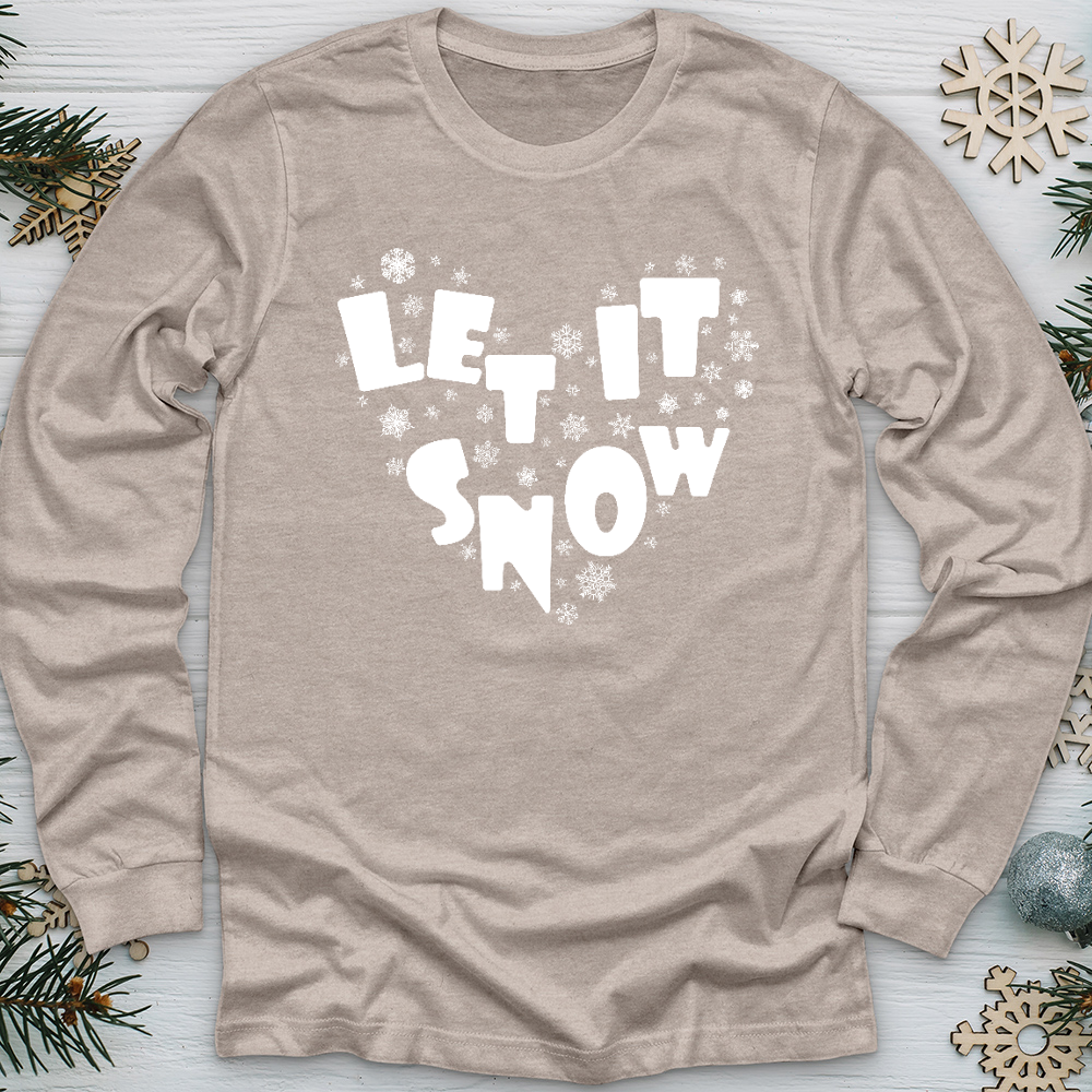 Let It Snow Long Sleeve Tee