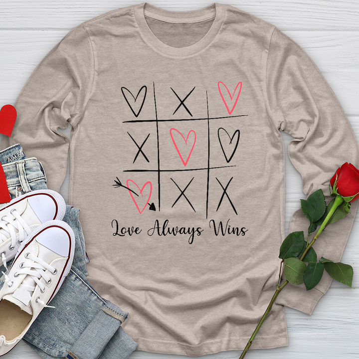 Love Always Wins Sketch Long Sleeve Tee