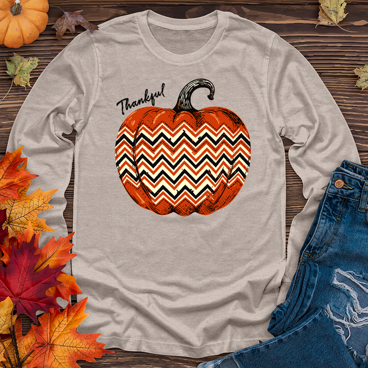 Thankful Pumpkin Love Long Sleeve Tee