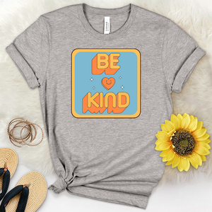 Be Kind Smiles Heathered Tee