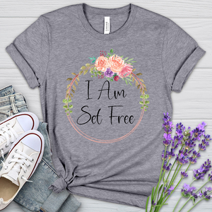 Set Free Heathered Tee