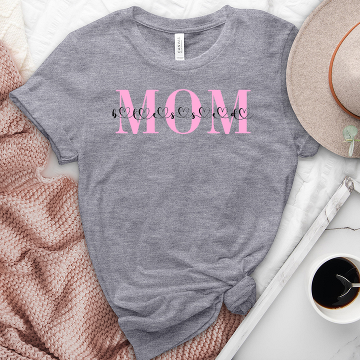 Mom I Love You Heathered Tee
