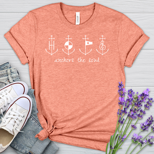 Hope Anchors Graphic Heathered Tee