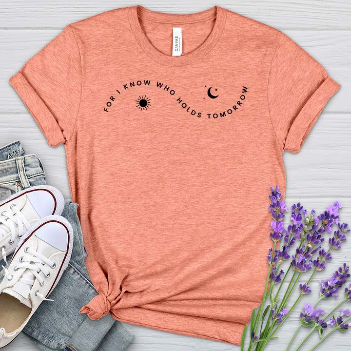 For I Know Sun & Moon Heathered Tee