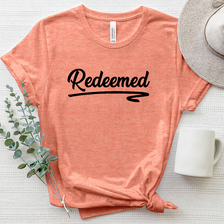 Redeemed Heathered Tee