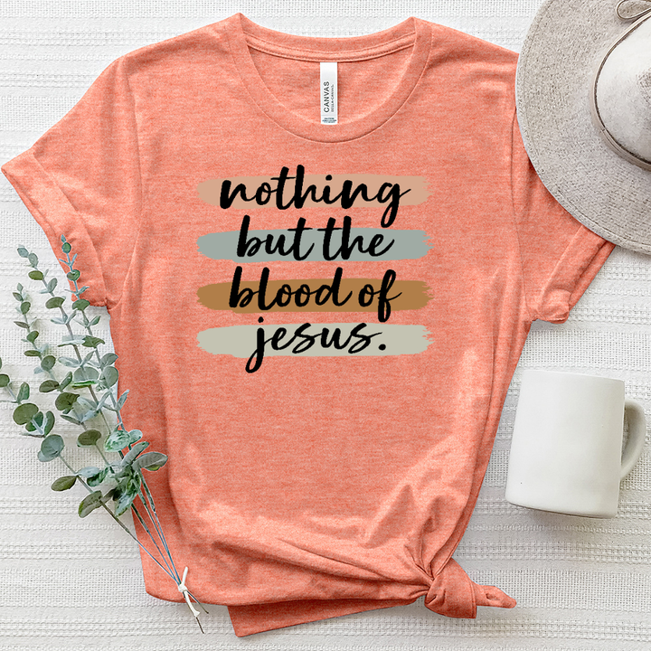 Nothing But Jesus Heathered Tee